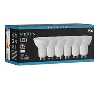 Mexen Nova 6x Ampoule LED GU10, 3W, Neutre - 4000K, 315 lm - L107-GU10-0340-01x06 95774 5907931019376
