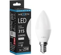 Mexen Nova Ampoule LED E14, C37, 3W, Neutre - 4000K, 315 lm - L102-E14-0340-01 92580 5905315978608