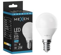 Mexen Nova Ampoule LED E14, G45, 3W, Froid - 6500K, 315 lm - L101-E14-0365-01 92816 5905315978073