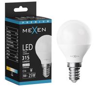 Mexen Nova Ampoule LED E14, G45, 3W, Neutre - 4000K, 315 lm - L101-E14-0340-01 92815 5905315978066