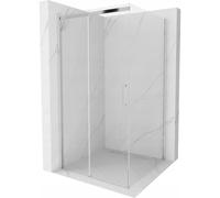 Mexen Omega cabine de douche coulissante 100 x 100 cm, transparent, chrome - 825-100-100-01-00 4033 5903163387108