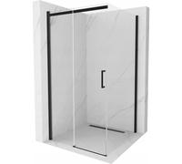 Mexen Omega cabine de douche coulissante 100 x 100 cm, transparent, noir - 825-100-100-70-00 4134 5907709102385