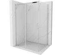 Mexen Omega cabine de douche coulissante 140 x 90 cm, transparent, chromé - 825-140-090-01-00 4076 5903163387092