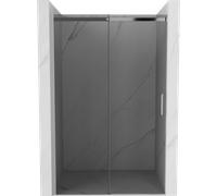 Mexen Omega porte de douche coulissante 130 cm, graphite, chrome - 825-130-000-01-40 2690 5907709100824