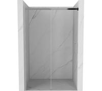 Mexen Omega Porte de douche pliante 150 cm, Transparente, Chrome - 825-150-000-01-00