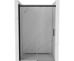 Mexen Omega portes de douche coulissantes 100 cm, transparentes, noires - 825-100-000-70-00 2657 5907709100862