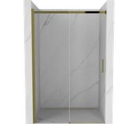 Mexen Omega portes de douche coulissantes 110 cm, transparentes, dorées - 825-110-000-50-00 2665 5907709130616