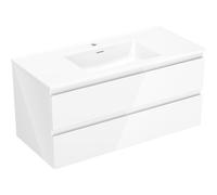 Mexen Orio armoire de salle de bain 100 cm avec lavabo Otis, 2 tiroirs, blanc brillant - 91A10-10047-2-BFF00-W18M00 84555 5905315487001