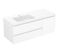 Mexen Orio Armoire de salle de bain 120 cm avec lavabo Otis gauche, 2S, 1D, blanc mat - 91A13-12047-3-BBFFF01-W18L01 85916 5905315775429