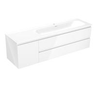 Mexen Orio armoire de salle de bain 160 cm avec lavabo Vela droite, 2S, 1D, blanc brillant - 91A13-16047-3-BBFFF00-W23P00 86025 5905315776518