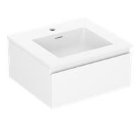 Mexen Orio armoire de salle de bains 50 cm avec lavabo Otis, 1 tiroir, blanc mat - 91A10-05023-1-BF01-W18M01 81717 5905315483058