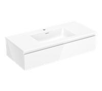 Mexen Orio meuble de salle de bain 100 cm avec lavabo Otis, 1 tiroir, blanc brillant - 91A10-10023-1-BF00-W18M00 81825 5905315483676