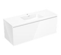 Mexen Orio meuble de salle de bain 120 cm avec lavabo Otis, 1 tiroir, blanc brillant - 91A10-12047-1-BF00-W18M00 82904 5905315486011