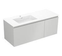 Mexen Orio meuble de salle de bain 120 cm avec lavabo Otis gauche, 1T, 1P, gris mat/blanc mat - 91A13-12047-3-BBFF62-W18L01 85757 5905315773517