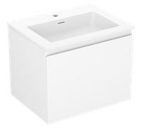 Mexen Orio meuble de salle de bain 60 cm avec lavabo Otis, 1 tiroir, blanc mat - 91A10-06047-1-BF01-W18M01 82844 5905315485212