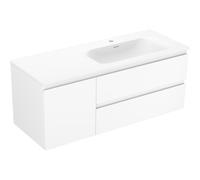 Mexen Orio meuble de salle de bains 120 cm avec lavabo Vela à droite, 2S, 1D, blanc mat - 91A13-12047-3-BBFFFF01-W23P01 86020 5905315776464