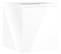 Mexen Orio meuble de salle de bains sous vasque 40 cm, 1 porte, blanc brillant - 91A11-04047-1-BF00 79367 5905315470621