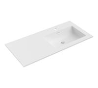 Mexen Otis lavabo encastré à droite 101 x 46,5 cm, blanc mat - 25181001P 54464 5905315948007