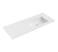 Mexen Otis lavabo encastré à droite 121 x 46,5 cm, blanc mat - 25181201P 54468 5905315948045