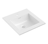Mexen Otis lavabo encastré dans le plan 46 x 46,5 cm, blanc brillant - 25184500 54431 5905315947673
