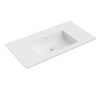 Mexen Otis lavabo encastré dans le plan 91 x 46,5 cm, blanc mat - 25189001 54459 5905315947956