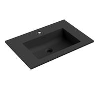 Mexen Otis lavabo encastré sur le plan 71 x 46,5 cm, noir mat - 25187071 54517 5905315948168
