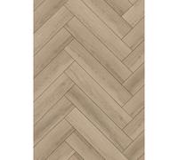 Mexen Palmdale échantillon de panneaux vinyles motif chevrons LVT Dryback 2,5 mm, sous-couche PVC, 4 V-fuge, Chêne - F1480-S 100050 5907931040448