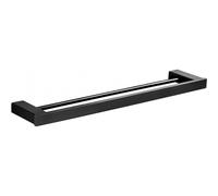 Mexen Pavo support double pour serviettes, noir - 7030425-70 4983 5907709172531