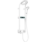 Mexen Peak ensemble de douche encastré avec pomme de douche et robinet, affichage LED, blanc - 78106-20 52835 5905315927781