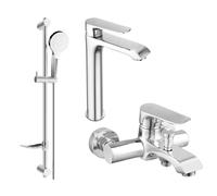 Mexen Pecos DF05 ensemble bain, chrome - 72713DF05-00 3209 5907709196759