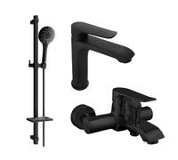 Mexen Pecos DQ40 ensemble de bain, noir - 72703DQ40-70 3196 5907709196483