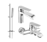 Mexen Pecos DQ72 ensemble de bain, chrome - 72703DQ72-00 3201 5907709196490