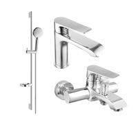 Mexen Pecos DS75 ensemble de bain, chrome - 72703DS75-00 3207 5907709196537