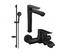 Mexen Pecos DS75 ensemble de bain, noir - 72713DS75-70 3229 5907709196841