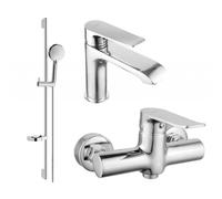 Mexen Pecos DS75 ensemble de douche, chromé - 72704DS75-00 3222 5907709196636