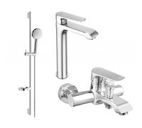 Mexen Pecos DS75 Set de bain, chromé - 72713DS75-00 3227 5907709196834