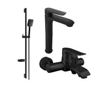 Mexen Pecos Ensemble de baignoire DS62, noir - 72713DS62-70 3228 5907709196827