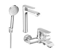 Mexen Pecos Ensemble de bain R75, chrome - 72713R75-00 3244 5907709197039