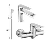 Mexen Pecos Ensemble de douche DS62, chromé - 72704DS62-00 3220 5907709196612