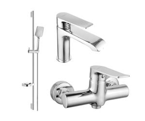 Mexen Pecos Ensemble de douche DS62, chromé - 72704DS62-00 3220 5907709196612