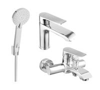 Mexen Pecos R40 ensemble de bain, chrome - 72703R40-00 3191 5907709196674