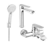 Mexen Pecos R40 ensemble de bain, chrome - 72713R40-00 3241 5907709196971