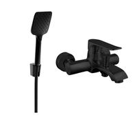 Mexen Pecos R62 robinet de baignoire avec ensemble de douche, noir - 7273R62-70 3257 5907709197107