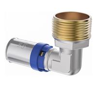 Mexen PEX-P coude à sertir, à presser PEX 16 x 3/4 GZ - W97127-1634M-00 79270 5905315926128