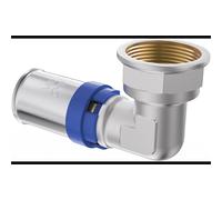 Mexen PEX-P coude à sertir, pressé PEX 25 x 3/4 GW - W97126-2534F-00 79263 5905315926081