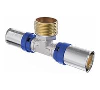 Mexen PEX-P té de serrage, à sertir PEX 20 x 3/4 M x 20 - W97133-2034M20-00 79425 5905315926418