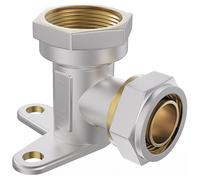 Mexen PEX-S coude à visser mural avec patte PEX 20 x 3/4 GV - W97228-2034F-00 79602 5905315927002