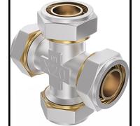 Mexen PEX-S quadruple raccord vissé PEX 16 x 16 x 16 x 16 - W97237-161616-00 79666 5905315927279