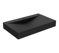 Mexen Poli lavabo de comptoir en conglomérat 1/O 80 x 48 cm, noir - 23028071 20918 5907709158832