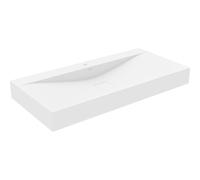 Mexen Poli lavabo sur plan en conglomérat 1 / O 100 x 48 cm, blanc - 23021001 15954 5907709158849